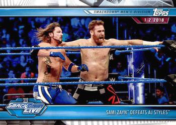 Sami Zayn Defeats AJ Styles