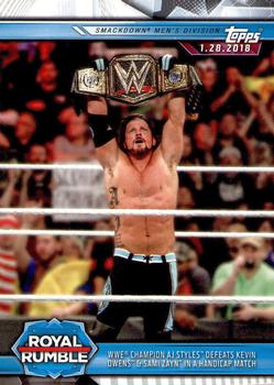 WWE Champion AJ Styles Defeats Kevin Owens & Sami Zayn in a Handicap Match