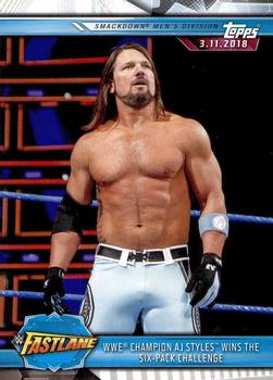 WWE Champion AJ Styles Wins the Six-Pack Challenge