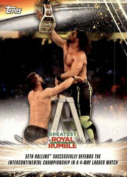 Seth Rollins Successfully Defends the Intercontinental Championship in a 4-Way Ladder Match 