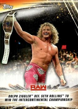 Dolph Ziggler def. Seth Rollins to Win the Intercontinental Championship 