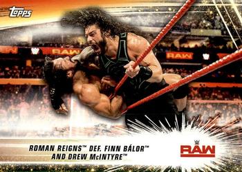 Roman Reigns def. Finn Bálor and Drew McIntyre 