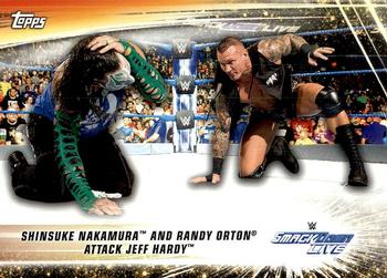 Shinsuke Nakamura and Randy Orton Attack Jeff Hardy 