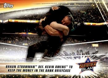 Braun Strowman def. Kevin Owens to Keep the Money in the Bank Briefcase 