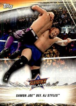 Samoa Joe def. AJ Styles 