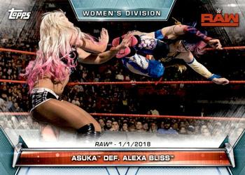 Asuka def. Alexa Bliss (Raw - 1/1/2018) 