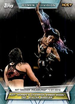 NXT Women's Champion Ember Moon def. Shayna Baszler (NXT TakeOver: Philadelphia - 1/27/2018) 