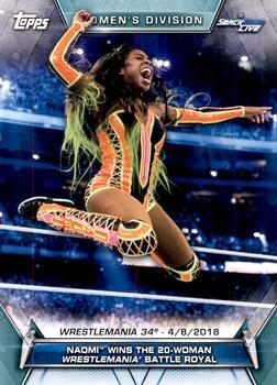 Naomi Wins the 20-Woman WrestleMania Battle Royal (Wrestlemania 34 - 4/8/2018)