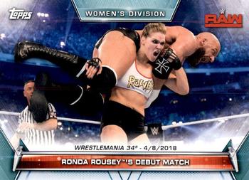 Ronda Rousey's Debut Match (Wrestlemania 34 - 4/8/2018)