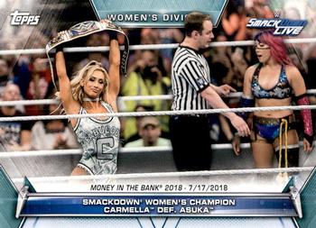 SmackDown Women's Champion Carmella def. Asuka (Money in the Bank 2018 - 7/17/2018) 