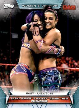 Sasha Banks &amp; Bayley Renew Their Friendship (Raw - 7/23/2018) 