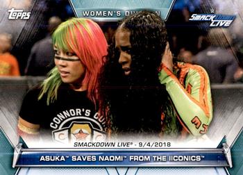 Asuka Saves Naomi From The IIconics (SmackDown LIVE - 9/4/2018) 
