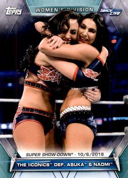 The IIconics def. Asuka &amp; Naomi (Super Show-Down - 10/6/2018) 