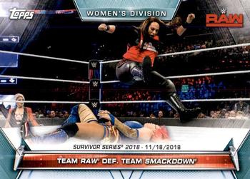 Team Raw def. Team SmackDown (Survivor Series 2018 - 11/18/2018) 