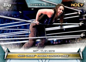 Nikki Cross Angers Candice LeRae (NXT - 11/21/2018)