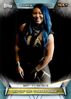 Mia Yim def. Vanessa Borne (NXT - 11/28/2018)