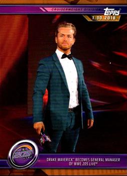 Drake Maverick Becomes General Manager of WWE 205 Live