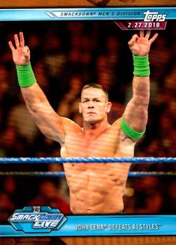 John Cena Defeats AJ Styles