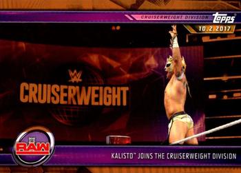 Kalisto Joins the Cruiserweight Division