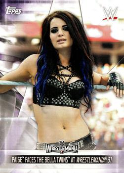 Paige Faces The Bella Twins at WrestleMania 31