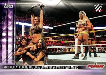 Nikki Bella Retains the Divas Championship with Twin Magic