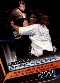 The Rock &amp; Mankind def. The New Age Outlaws for the WWE Tag Team Championship