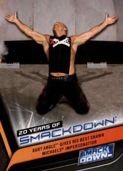 Kurt Angle Gives His Best Shawn Michaels Impersonation