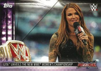 Lita Unveils the New Women's Championship