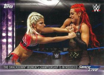 The SmackDown Women's Championship Is Introduced 