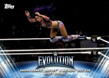 Sasha Banks, Bayley & Natalya def. The Riott Squad