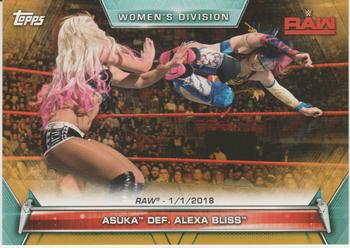 Asuka def. Alexa Bliss (Raw 1/1/2018) SN10