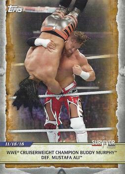 WWE Cruiserweight Champion Buddy Murphy Def. Mustafa Ali 