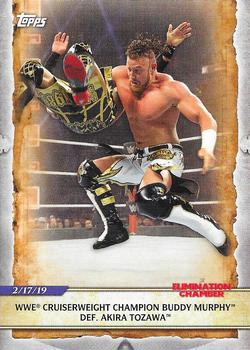 WWE Cruiserweight Champion Buddy Murphy Def. Akira Tozawa 
