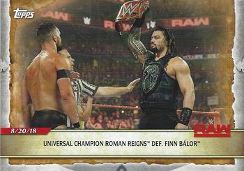 Universal Champion Roman Reigns Def. Finn Balor 
