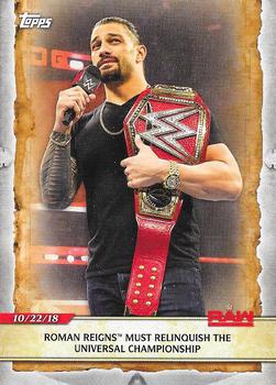 Roman Reigns Must Relinquish the Universal Championship 