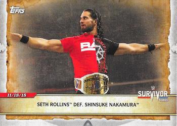 Seth Rollins Def. Shinsuke Nakamura 