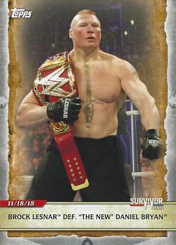 Brock Lesnar Def. "The New" Daniel Bryan 