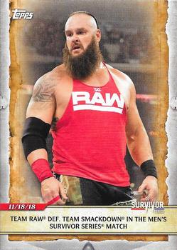 Team Raw Def. Team Smackdown in the Men's Survivor Series Match 