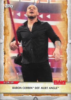 Baron Corbin Def. Kurt Angle 