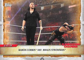 Baron Corbin Def. Braun Strowman 