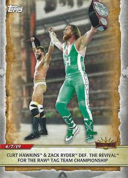 Curt Hawkins &amp; Zack Ryder Def. The Revival for the Raw Tag Team Championship 