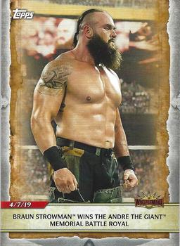 Braun Strowman Wins the Andre the Giant Memorial Battle Royal 