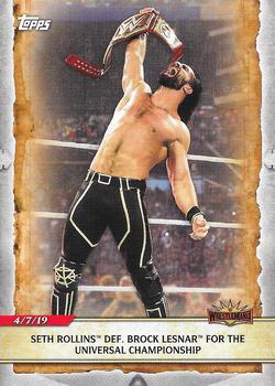 Seth Rollins Def. Brock Lesnar for the Universal Championship 
