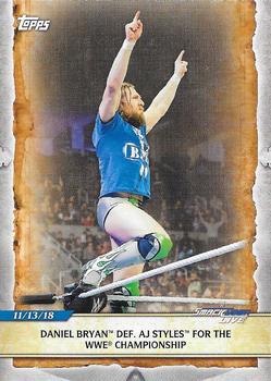 Daniel Bryan Def. AJ Styles for the WWE Championship 