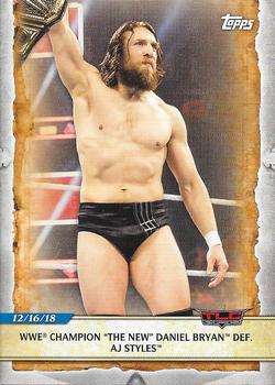 WWE Champion "The New" Daniel Bryan Def. AJ Styles 
