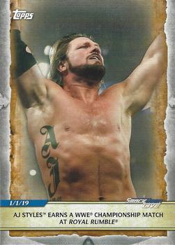 AJ Styles Earns a WWE Championship Match at Royal Rumble 
