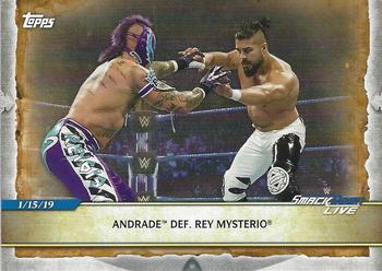 Andrade Def. Rey Mysterio 