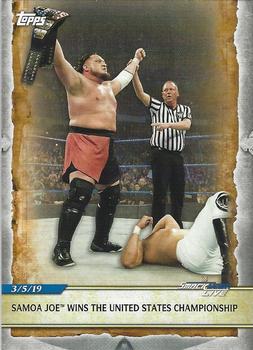 Samoa Joe Wins the United States Championship 