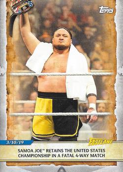 Samoa Joe Retains the United States Championship in a Fatal 4-Way Match 