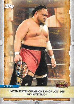 United States Champion Samoa Joe Def. Rey Mysterio 